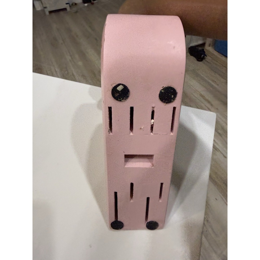 Paris Hilton  Knife Block Pink Heart Shape Just The Block - Picture 3 of 3
